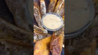 Italian Cheeseburger Eggrolls was a whole smack💥 music subscribe cooking follow [upl. by Frolick]