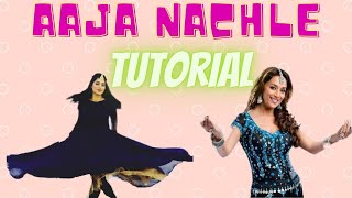 Aja Nachle Step by Step Dance Tutorial in Hindi  Easy dance on Aaja Nachle  Bollywood  Madhuri [upl. by Ener304]