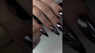 Chrome Nails 2024 MustTry Look for a Sleek Futuristic Vibe 🌟 nailtrends2024 [upl. by Vladamir829]