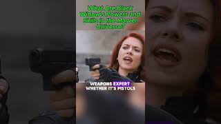 What are black widow’s powers and skills in the marvel universemarvel superheroes movie foryou [upl. by Skinner]