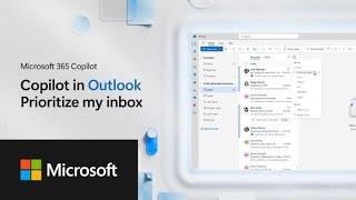 Microsoft 365 Copilot in Outlook  Prioritize my inbox [upl. by Novonod942]