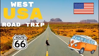 West USA Dream Road Trip  4K [upl. by Eislel]