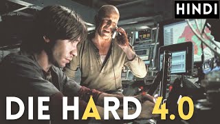 Die Hard 4 2007  Explained Movies In Hindi  Computer Hacking  Mobile Hacking  Cybersecurity [upl. by Krenn]