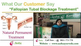 Fallopian Tube Blockage Treatment in Ayurveda  Customer Review [upl. by Aicinet]