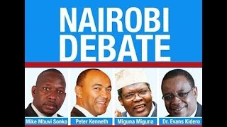 NAIROBI GUBERNATORIAL DEBATE 2017  PART 2 [upl. by Lennard548]