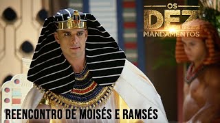 Momento do reencontro de Moisés e Ramsés  Os Dez Mandamentos [upl. by Dalston]