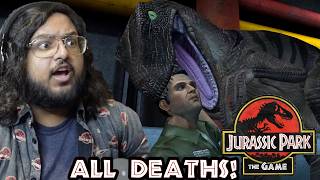 Every Time I Died in JURASSIC PARK THE GAME [upl. by Lyell]