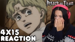 ZEKES BACKSTORY  ATTACK ON TITAN  Reaction 4X15 [upl. by Sanoj]