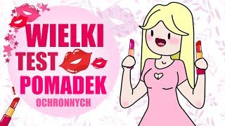 Pomadki ochronne do ust  WIELKI test Jesieńzima [upl. by Charla945]