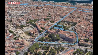 28° Maratona Città di Palermo vola sul percorso 3D della maratona [upl. by Anibas]