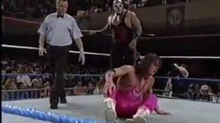 WWF Bret Hart vs Papa Shango Superstars June 1993 [upl. by Moscow]