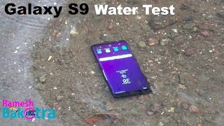 Samsung Galaxy S9 Water Test [upl. by Leak]