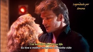 Dirty Dancing Ive Had The Time Of My Life  Tradução e Lyrics [upl. by Norean]