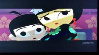 Samurai Jack 5X03 jack wittiness his father killing bandits [upl. by Olav908]