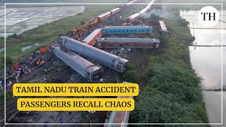 Tamil Nadu train accident Passengers recall chaos [upl. by Rosamund487]