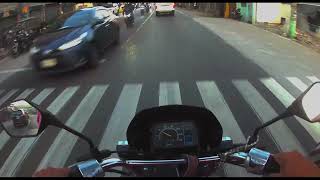 2013 Honda TMX 155 w Sidecar Onboard POV [upl. by Ettennek]