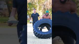 Skinny Guy Pranks Bodybuilder During His Workout [upl. by Alben]