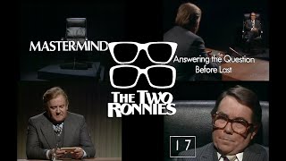 The Two Ronnies MASTERMIND sketch  Series 8 [upl. by Chas301]