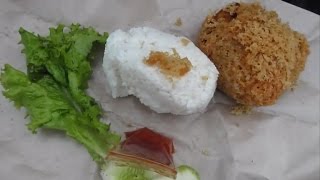 Indonesian Food Review 101 Ayam Kremes Tulang Lunak BR TiVi 2378 [upl. by Stephania]