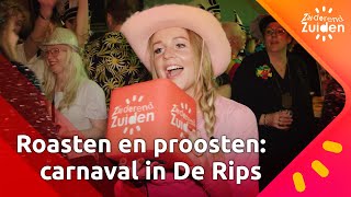 Zo vieren ze in De Rips de start van carnaval Ploegenfist [upl. by Kendry]