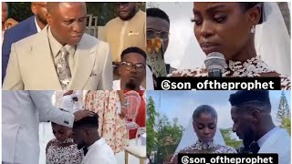 Pastor Bolaji Idowu  Min Peterson Okopi 💍 Prudent Gabriel Gets Emotional  White Wedding 🤍✨️ [upl. by Ennaid]