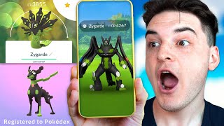 How to get all 3 ZYGARDE FORMS in Pokémon GO [upl. by Eitten268]