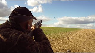 The Shooting Show – Pigeon decoying with Geoff Garrod  100 birds before lockdown [upl. by Tanitansy105]