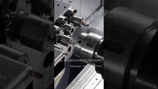 Our Swiss Type CNC machine for slim workpiece with turning amp milling process  SWISS TYPE CNC LATHE [upl. by Alaek528]