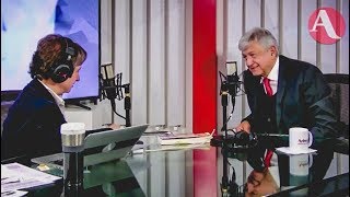 AMLO con Carmen Aristegui [upl. by Drofdeb46]