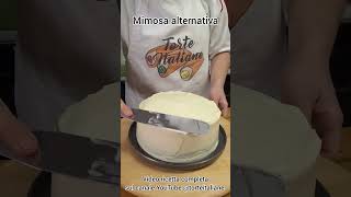 Torta Mimosa ricetta alternativa torteitaliane [upl. by Atteuqnas]