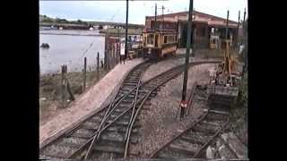 Seaton Tramway from Seaton to Colyton and back on open top car No 6 in September 1997 [upl. by Alamaj69]