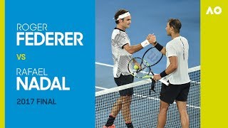 Roger Federer vs Rafael Nadal  Australian Open 2017 Final  AO Classics [upl. by Svirad]