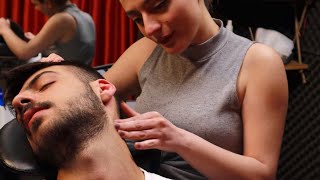 ASMR HEAD MASSAGE  A Perfect SLEEP Therapy Miss Melek [upl. by Eslek]