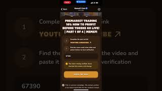 Premarket trading 101 memefi code  memefi video code pre market trading 101 [upl. by Sina]