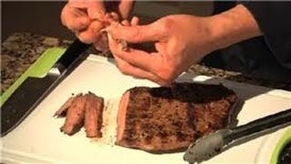 Healthy Recipes  How to Cut London Broil Properly [upl. by Sorazal282]