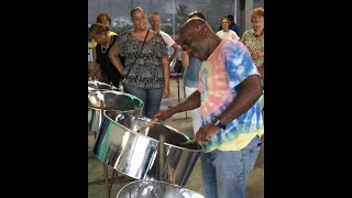 Mighty Dow performing Happy Birthday on Steel Pan [upl. by Occir658]