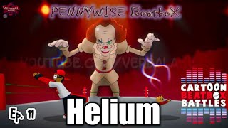 PennyWise Beatbox Solo 2  Cartoon Beatbox Battles Helium Version [upl. by Cahn916]