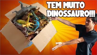 MINHA COLEÇÃO COMPLETA DE DINOSSAUROS MINHA CAIXA DE BRINQUEDOS [upl. by Enad]