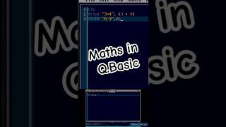 Maths in QBASIC [upl. by Atilek]