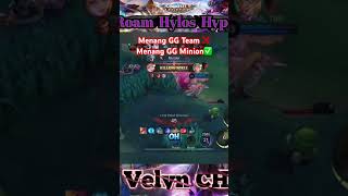 Hylos Hyper Menang GG Minion subscribe mobilelegends hylosmlbb minion [upl. by Letnahs674]