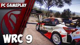 WRC 9 Gameplay PC  1440p HD  Max Settings [upl. by Ecnahs]