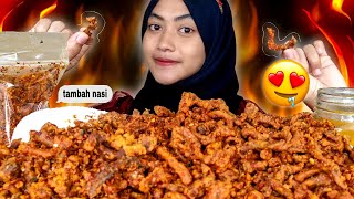 PEDAS GURIH 🔥 MUKBANG KERIPIK USUS CRISPY  EXTREME CHUNCHY‼ MUKBANG ASMR [upl. by Rozek]