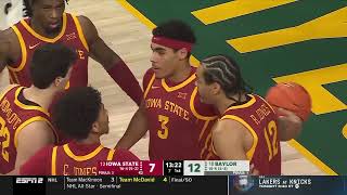 Baylor vs Iowa State  202423  NCAAB Game [upl. by Eisak804]