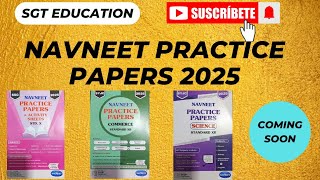 NAVNEET PRACTICE PAPERS 202510TH ENGLISH12TH SCIENCE12TH COMMERCE [upl. by Acey]