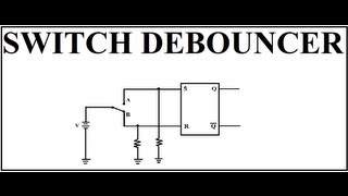 Switch Debouncer  Application of SR Latch [upl. by Lindly]