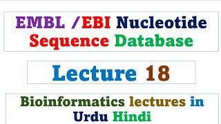 EMBL  EBI Nucleotide sequence database [upl. by Sylvia13]