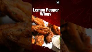 Lemon Pepper Wings  Easy Lemon Garlic Chicken  Chicken Wings Recipe  Get Curried shorts [upl. by Taimi]