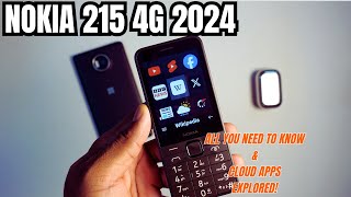 Nokia 215 4G 2024 All You Need To Know Cloud App Explored [upl. by Kirrad]