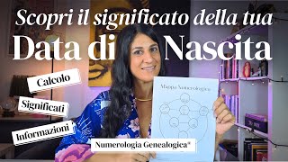 Significato data di nascita scopri il tuo numerologia [upl. by Cantu]