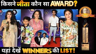 Dada saheb Phalke Award 2023 Here’s TV Stars Winners List [upl. by Wolf]